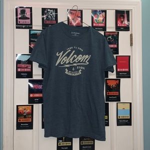 Volcom Gray-Blue T-Shirt